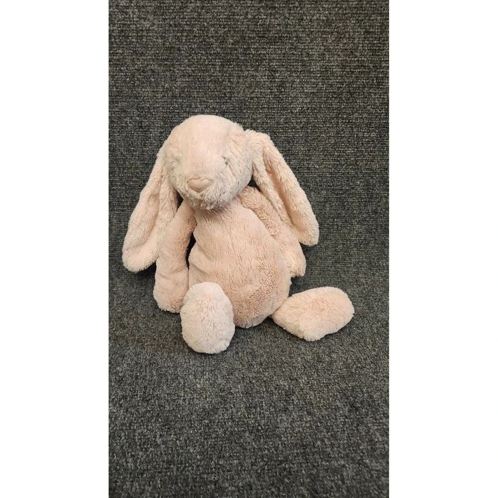 Jellycat Bunny Plush Medium Light Pink Stuffed Animal Floppy Ears Soft Toy